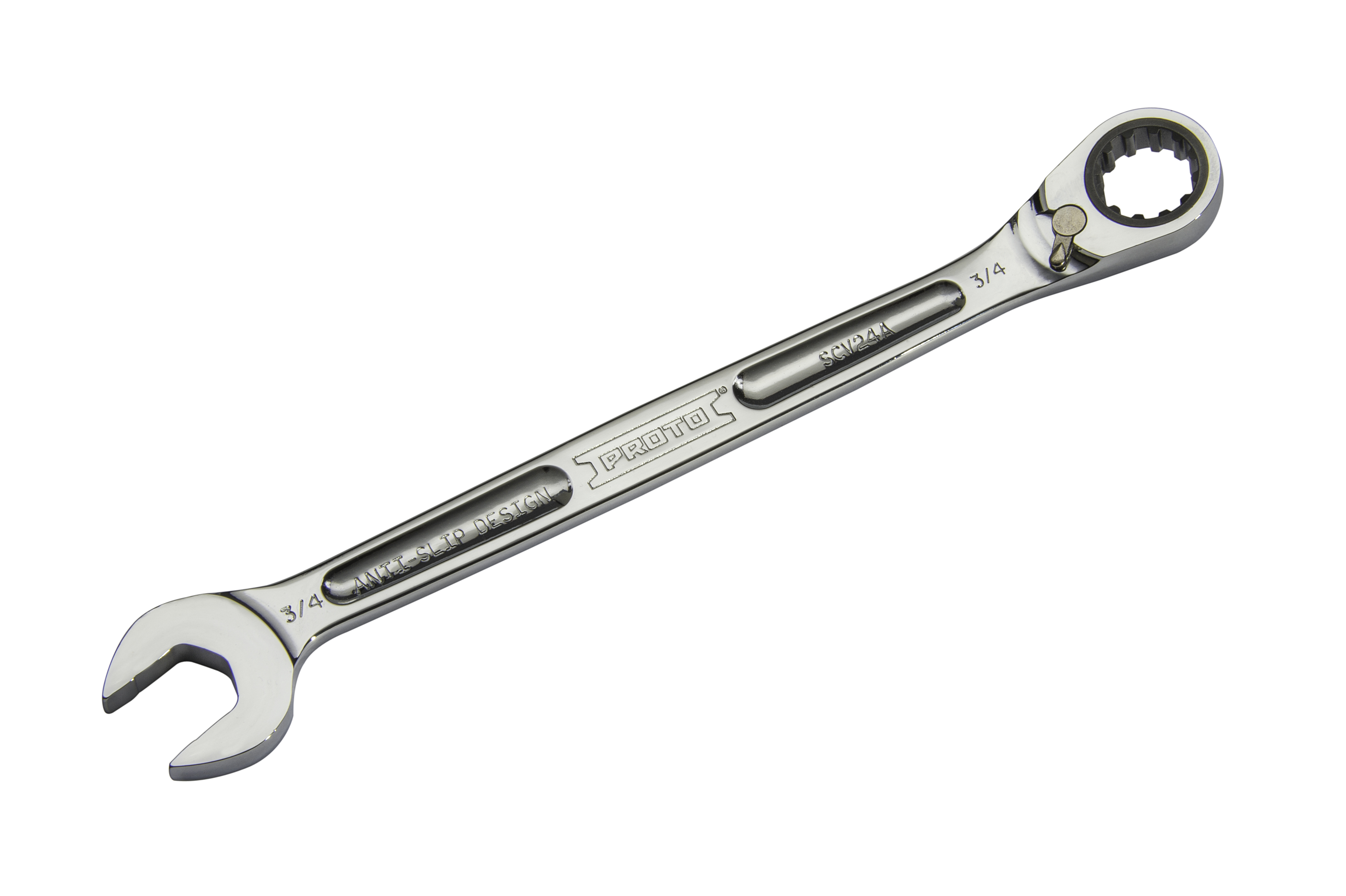 Ratcheting Spline Combination Wrenches